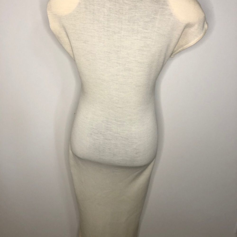 Carole Little Cream Pearl Sequin Small Dress - Picture 9 of 10